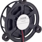 8005778984 10030GE-12N-YA-F0, Fan Tubeaxial 12VDC Round - 100mm Dia Ball 37.1 CFM (1.04m³/min) 2 Wire Leads Hirschmann