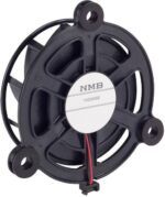 8005778984 10030GE-12N-YA-F0, Fan Tubeaxial 12VDC Round - 100mm Dia Ball 37.1 CFM (1.04m³/min) 2 Wire Leads Hirschmann
