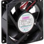 8005903395 G9232X36B-FSR, Fan Tubeaxial 36VDC Square - 92mm L x 92mm H Ball 68.0 CFM (1.90m³/min) 2 Wire Leads Hirschmann