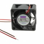 8006438754 G4020H05B-RSR, Fan Tubeaxial 5VDC Square - 40mm L x 40mm H Ball 11.0 CFM (0.308m³/min) 2 Wire Leads Hirschmann