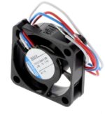 8005780978 252/2N, Fan Tubeaxial 12VDC Square - 25mm L x 25mm H Sintec 1.9 CFM (0.053m³/min) 3 Wire Leads Hirschmann