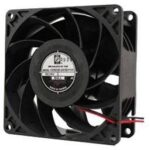 8007003253 OD9238-24HBIP69K, Fan Tubeaxial 24VDC Square - 92mm L x 92mm H Ball 100.0 CFM (2.80m³/min) 2 Wire Leads Hirschmann