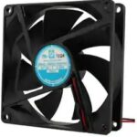8006812211 OD9225-12HBIP69K, DC Fans DC Fan, 92x92x25mm, 12VDC, 50CFM, 0.29A, 35dBA, 2900RPM, Ball, Wire, IP69K Hirschmann