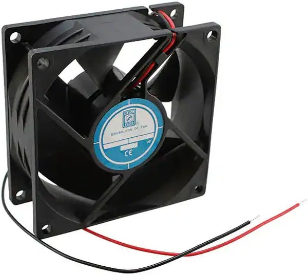 doc007790545 8005925504 OD8032-12MB, FAN AXIAL 80.5X32MM 12VDC WIRE Hirschmann — изображение 1