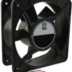 8005184010 OD180APL-24HB, DC Fans DC Fan, 180x180x65mm, 24VDC, 470CFM, 2.1A, 65dBA, 3500RPM, Ball, 2xWire 20AWG Hirschmann