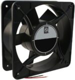 8006138714 OD180APL-24HB, Fan Tubeaxial 24VDC Square - 180mm L x 180mm H Ball 470.0 CFM (13.16m³/min) 2 Wire Leads Hirschmann