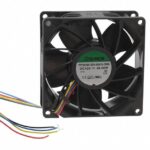 8006101082 PF92381BX-000U-S99, FAN AXIAL 92X38MM 12VDC WIRE Hirschmann