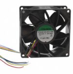8006101082 PF92381BX-000U-S99, FAN AXIAL 92X38MM 12VDC WIRE Hirschmann