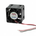 8005898808 MD4028H24B-RSR, Fan Tubeaxial 24VDC Square - 40mm L x 40mm H Ball 13.6 CFM (0.381m³/min) 2 Wire Leads Hirschmann
