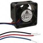 8005974788 EFB0412VHD-F00, Fan Tubeaxial 12VDC Square - 40mm L x 40mm H Ball 10.1 CFM (0.283m³/min) 3 Wire Leads Hirschmann