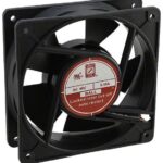 8005844014 OD1238-48HTB, Fan Tubeaxial 48VDC Square - 120mm L x 120mm H Ball 100.0 CFM (2.80m³/min) 2 Terminals Hirschmann
