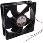 8005771292 OD1232-48HB, Fan Tubeaxial 48VDC Square - 120mm L x 120mm H Ball 120.0 CFM (3.36m³/min) 2 Wire Leads Hirschmann