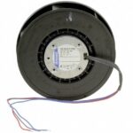 8005897497 RER160-28/18NTDAU, Fan Motorized Impellers 48VDC Round - 165.1mm Dia Ball 217.0 CFM (6.08m³/min) 2 Wire Leads Hirschmann