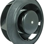 8006060725 ODB19069-48HB10A, Fan Motorized Impellers 48VDC Round - 189.5mm Dia Ball 432.0 CFM (12.10m³/min) 4 Wire Leads Hirschmann