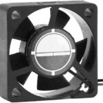 8006843099 OD3010-05MB, Fan Tubeaxial 5VDC Square - 30mm L x 30mm H Ball 4.0 CFM (0.112m³/min) 2 Wire Leads Hirschmann