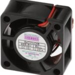 8006050955 G4020M05B-RSR-EM, Fan Tubeaxial 5VDC Square - 40mm L x 40mm H Ball 9.0 CFM (0.252m³/min) 2 Wire Leads Hirschmann