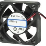 8002862425 CFM-4010-13-10, 12 V, 0.10 A, 40 x 40 x 10.6 mm, DC Fan Axial Hirschmann
