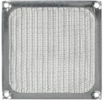 8006120989 06362-M, 92mm Sq Fan Filter/Screen Aluminum Washable in solvent or degreaser Hirschmann