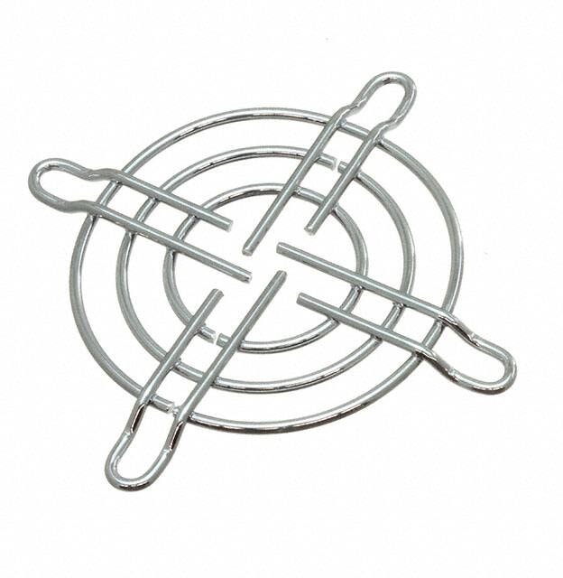 doc007794034 8006919638 109-149E, 52mm Sq Fan Finger Guard Nickel, Chrome Plated 3 Rings Hirschmann — изображение 1