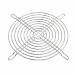 8006051760 109-019E, 120mm Sq Fan Finger Guard Nickel, Chrome Plated 9 Rings Hirschmann