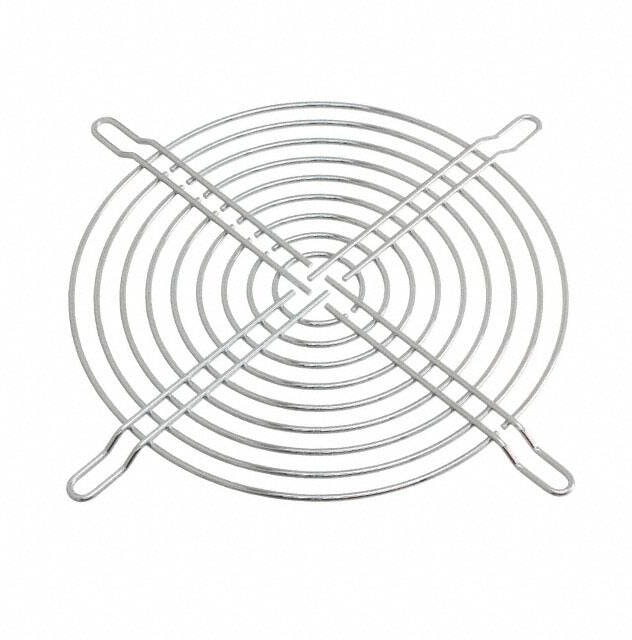 doc007794086 8006051760 109-019E, 120mm Sq Fan Finger Guard Nickel, Chrome Plated 9 Rings Hirschmann — изображение 1