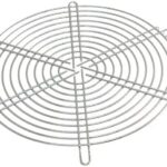 8005920495 109-319E, 172mm Dia Fan Finger Guard Nickel, Chrome Plated 11 Rings Hirschmann