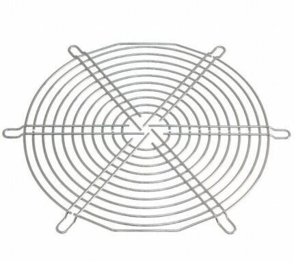 8006916405 109-319J, 172mm Dia Fan Finger Guard Nickel, Chrome Plated 11 Rings Hirschmann