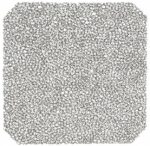 8006023198 09325-M/60, 80mm Sq Fan Replacement Filter Element Foam Hirschmann