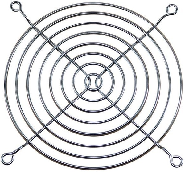 doc007794613 8005865021 G109-15A, 120mm Sq Fan Finger Guard Steel, Chrome Plated 8 Rings Hirschmann — изображение 1