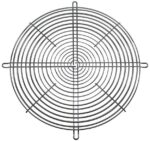 8018643188 G280, Fan Accessories Fan Finger Guard for 280mm Fan, Steel, Bright Nickel Chrome Hirschmann