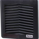 8005795677 AEG-2000B, 125mm Sq Fan Filter Guard Assembly Louvered Hirschmann