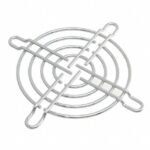 8005964697 109-139E, 60mm Sq Fan Finger Guard Nickel, Chrome Plated 4 Rings Hirschmann