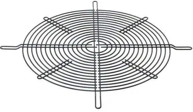 doc007795230 8006006481 109-1137H, 225mm Dia Fan Finger Guard Black Anodized Hirschmann — изображение 1
