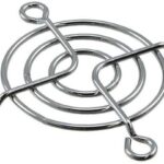 8005771383 FG-5, 50mm Sq Fan Finger Guard Metal 3 Rings Hirschmann