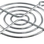 8006190856 FG-6, 60mm Sq Fan Finger Guard Metal 4 Rings Hirschmann