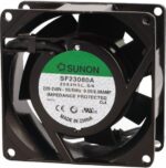 8008498240 SF23080A2083HSL.GN, Вентилятор осевой 220В AC, 2300об/мин, 80x80x38, 30,5куб.м/час, 31дБ, подшипник скольжения, тип вывода - провод () Hirschmann — изображение 2