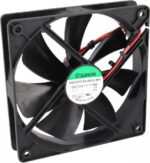 8002722475 HAC0251S4-000U-999, HAC Series Axial Fan, 12 V dc, DC Operation, 93m³/h, 1.9W, 155mA Max, 120 x 120 x 25mm Hirschmann — изображение 3
