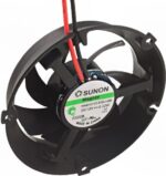 8006987716 HA40101V3-E00U-A99, Fan Tubeaxial 12VDC Round - 44.5mm Dia Vapo-Bearing™ 4.5 CFM (0.126m³/min) 2 Wire Leads Hirschmann — изображение 2