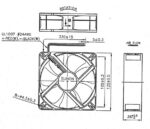 8008509394 MEC0381V2-000U-A99, Вентилятор осевой, 12ВDC, 120x120x38мм, 197куб.м/ч, 44дБА, Vapo () Hirschmann — изображение 3