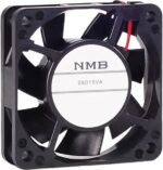 8007031568 06015VA-12P-AT-00, Вентилятор осевой, 60х60х15мм, 12VDC, 1,56W, подшипник качения, 32,94куб.м/час, 3 провода(tach) 36.5дБа Hirschmann — изображение 2