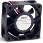 8008699750 06025SS-12N-AT-D0, Fan Tubeaxial 12VDC Square - 60mm L x 60mm H Sleeve 23.3 CFM (0.652m³/min) 3 Wire Leads Hirschmann