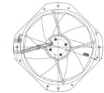 8017106064 Вентилятор Ebmpapst W2E250-HL06-19 230V 50/60Hz 0.51/0.66A 115/150W 2450/2600min-1 280X80 () Hirschmann — изображение 2