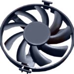 8004501468 Кулер (вентилятор) для видеокарты AMD Radeon RX 470 (93 мм по ободу) Hirschmann