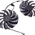 8004501473 Кулер (вентилятор) для видеокарты Gigabyte GTX1070, GTX1070ti (двойной) Hirschmann