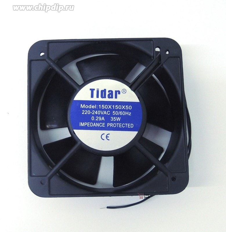 doc008662923 8035598337 Вентилятор Tidar RQA15050HST / RQA 15050HST 220V 0.23/0.22 150x150x51 () Hirschmann — изображение 1
