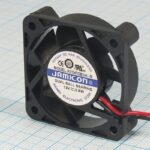 8009976963 Вентилятор 40x40x10, напряжение 12В, мощность 0.8 Вт, выводы 2L, подшипник качения, KF0410B1H-R Hirschmann