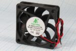8017208843 Вентилятор 60x60x15, напряжение 12В, ток 0.2А, выводы 2L, подшипник скольжения, FSY65S12H Hirschmann