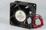 8009976835 Вентилятор 60x60x25, напряжение 12В, ток 0.25А, выводы 2L, подшипник скольжения, FSY60S12H Hirschmann — изображение 2