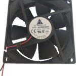 8033924109 AFB0912VH, Fan Tubeaxial 12VDC Square - 92mm L x 92mm H Ball 67.8 CFM (1.90m³/min) 2 Wire Leads Hirschmann