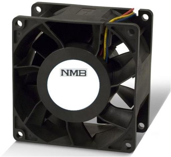 doc008785964 8034039247 08038PB-A1L-EA-00, Fan Tubeaxial 115VAC Square - 80mm L x 80mm H Ball 32.0 CFM (0.896m³/min) 2 Terminals Hirschmann — изображение 1